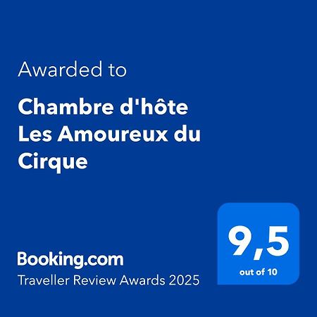 Chambre D'Hote Les Amoureux Du Cirque 锡拉奥 外观 照片
